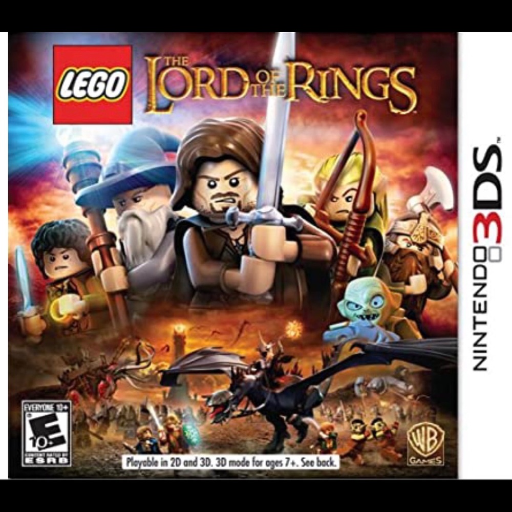 Nintendo 3DS Lego Lord of the Rings game